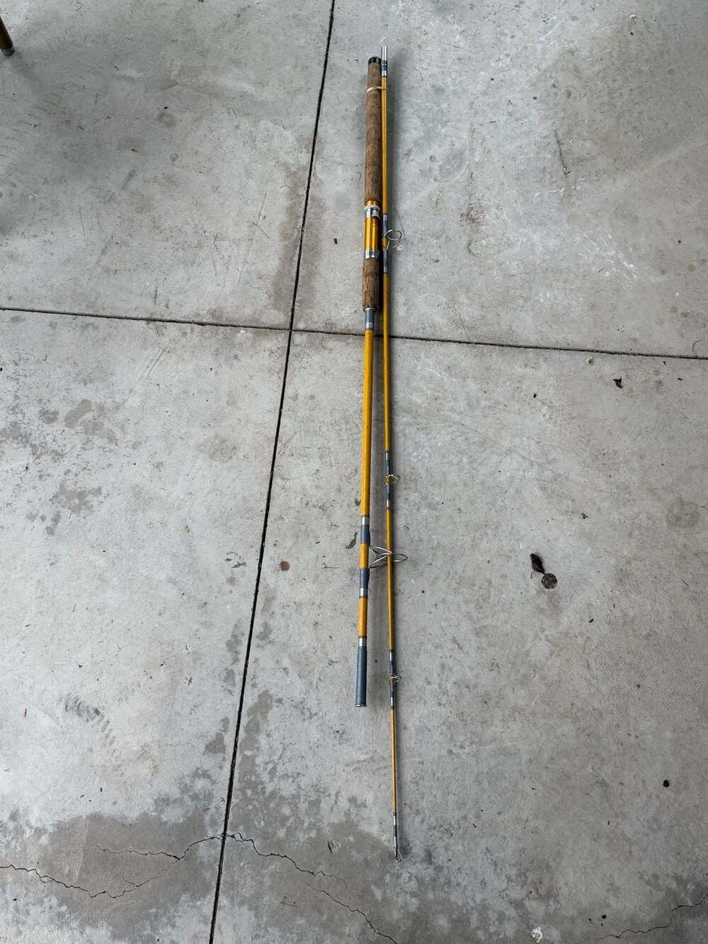 Vintage Eagle Claw Wright & McGill Magnuflex No. 90-2 8’9”Spinning Fishing Rod